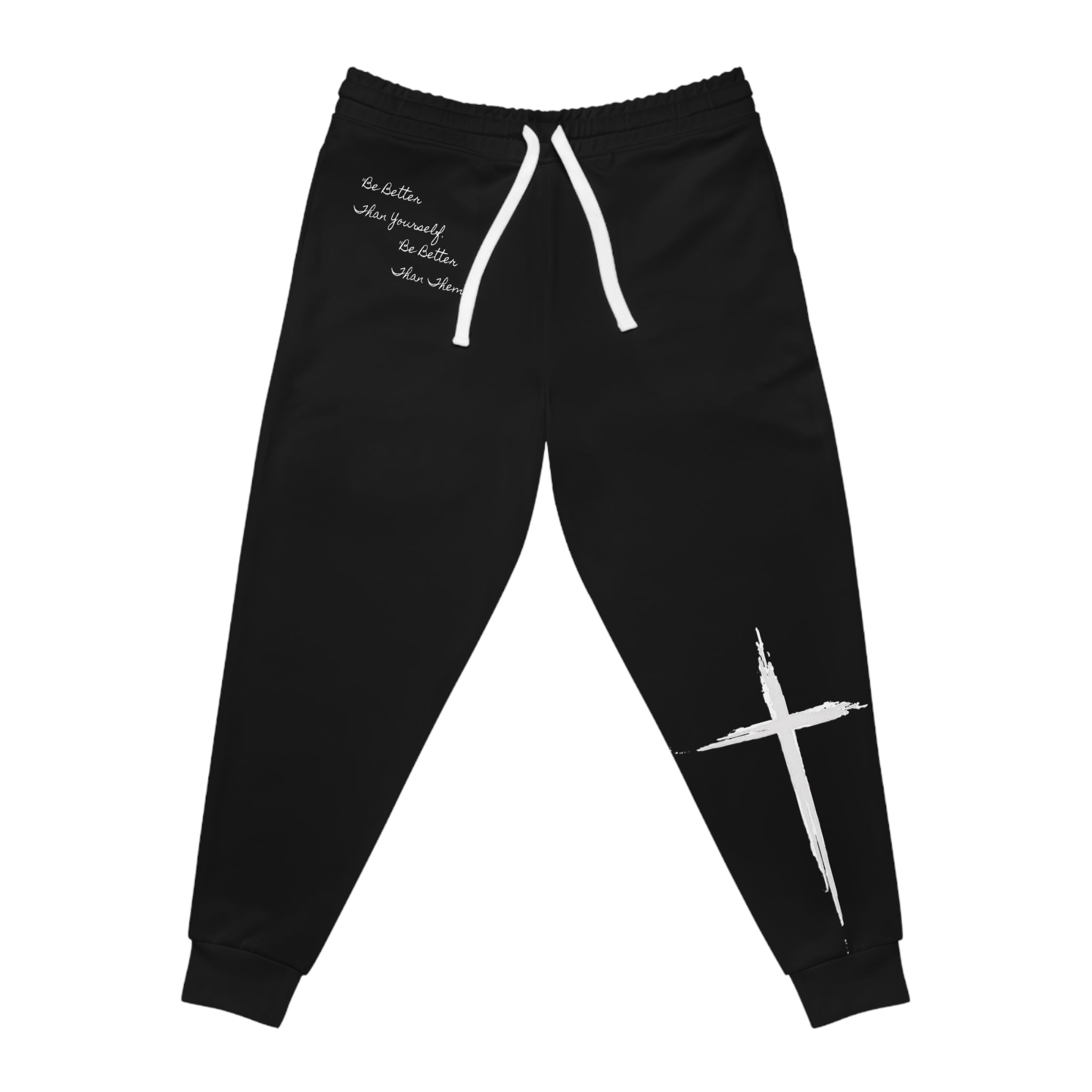 GHOST 'BETTER THAN THEM' JOGGERS IN BLACK
