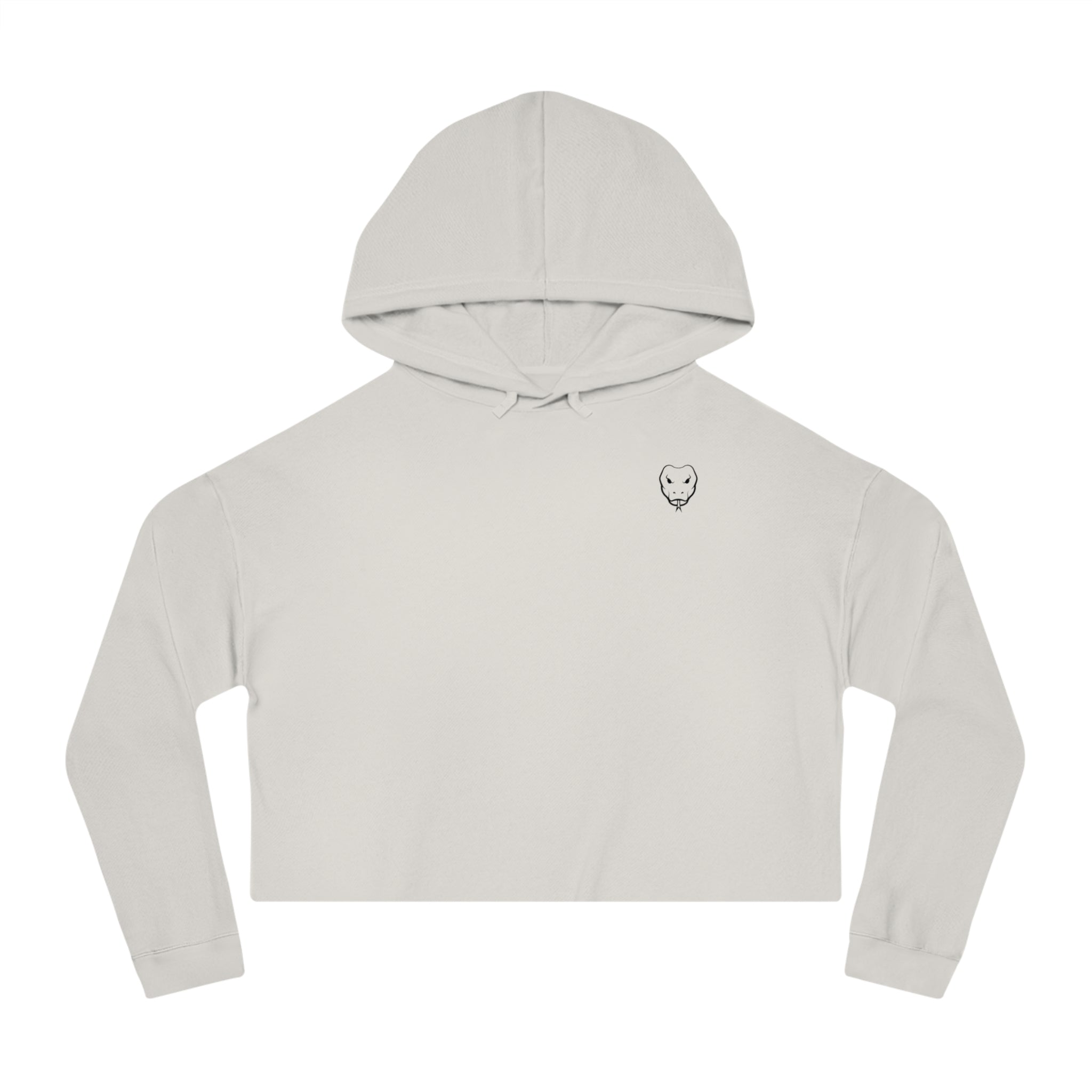 GOLD 'CALL - OUT' CROP HOODIE IN MULTI-COLOR