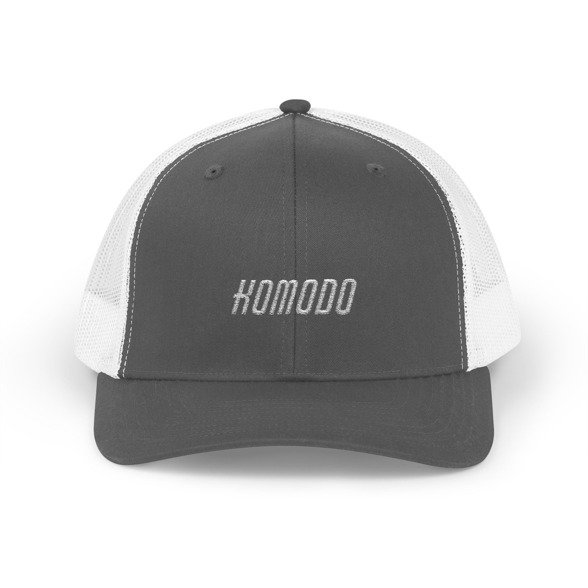 KOMODO EMBROIDERED TRUCKER HAT