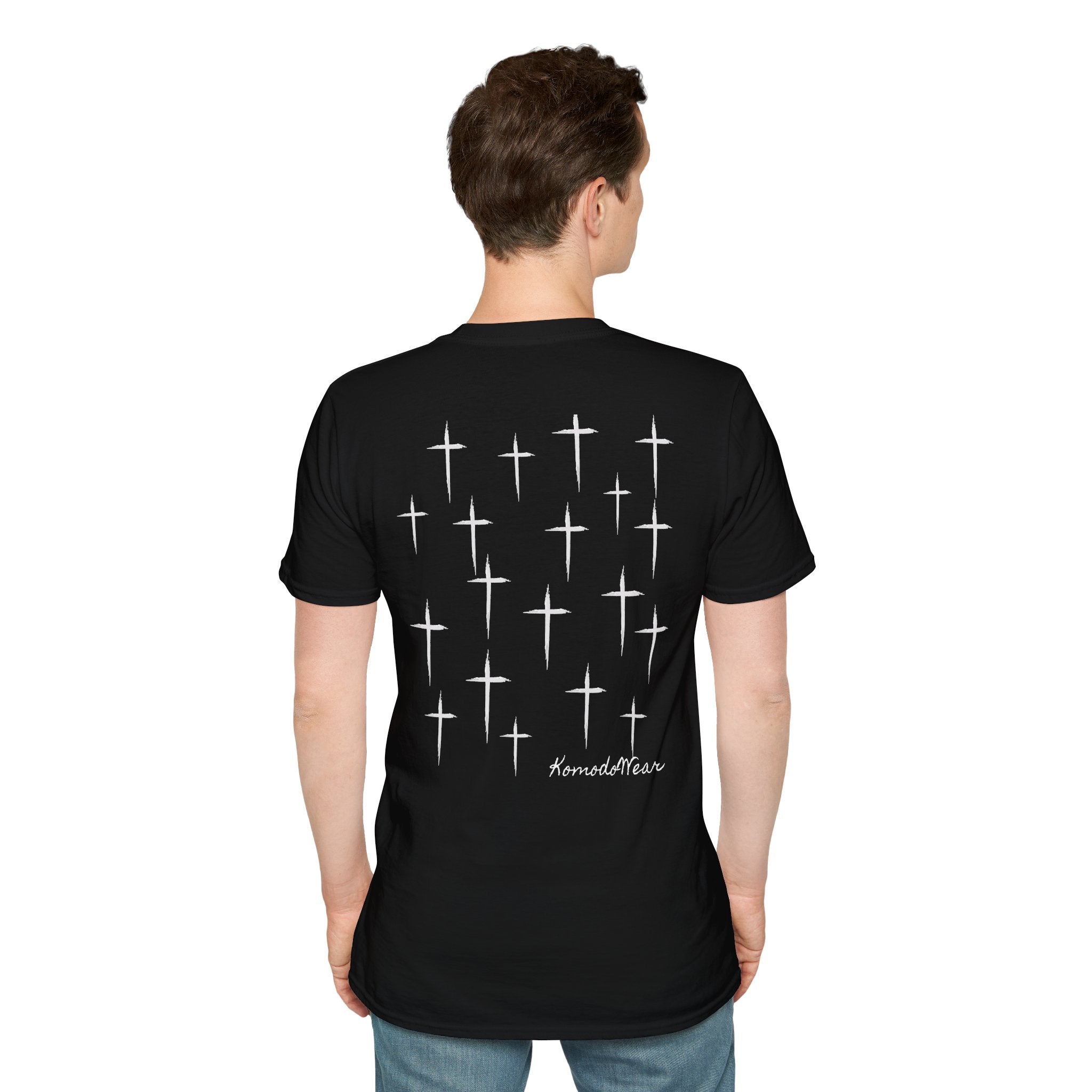 KOMODO 'SAVIOR' TEE IN BLACK