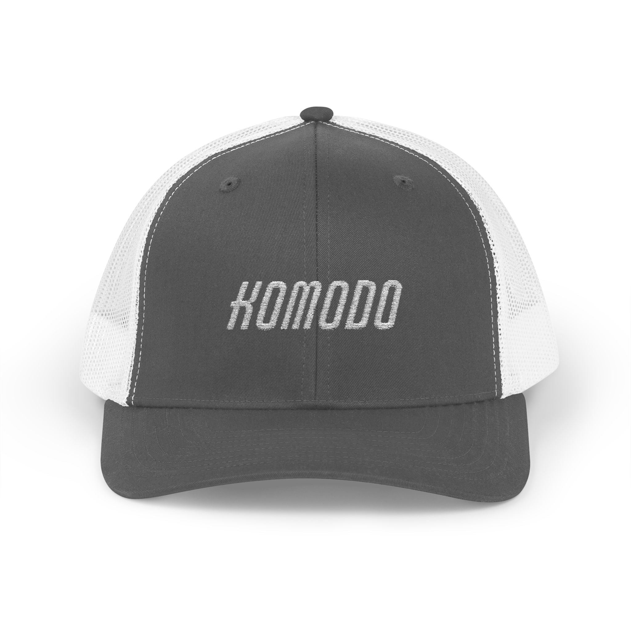 KOMODO EMBROIDERED TRUCKER HAT