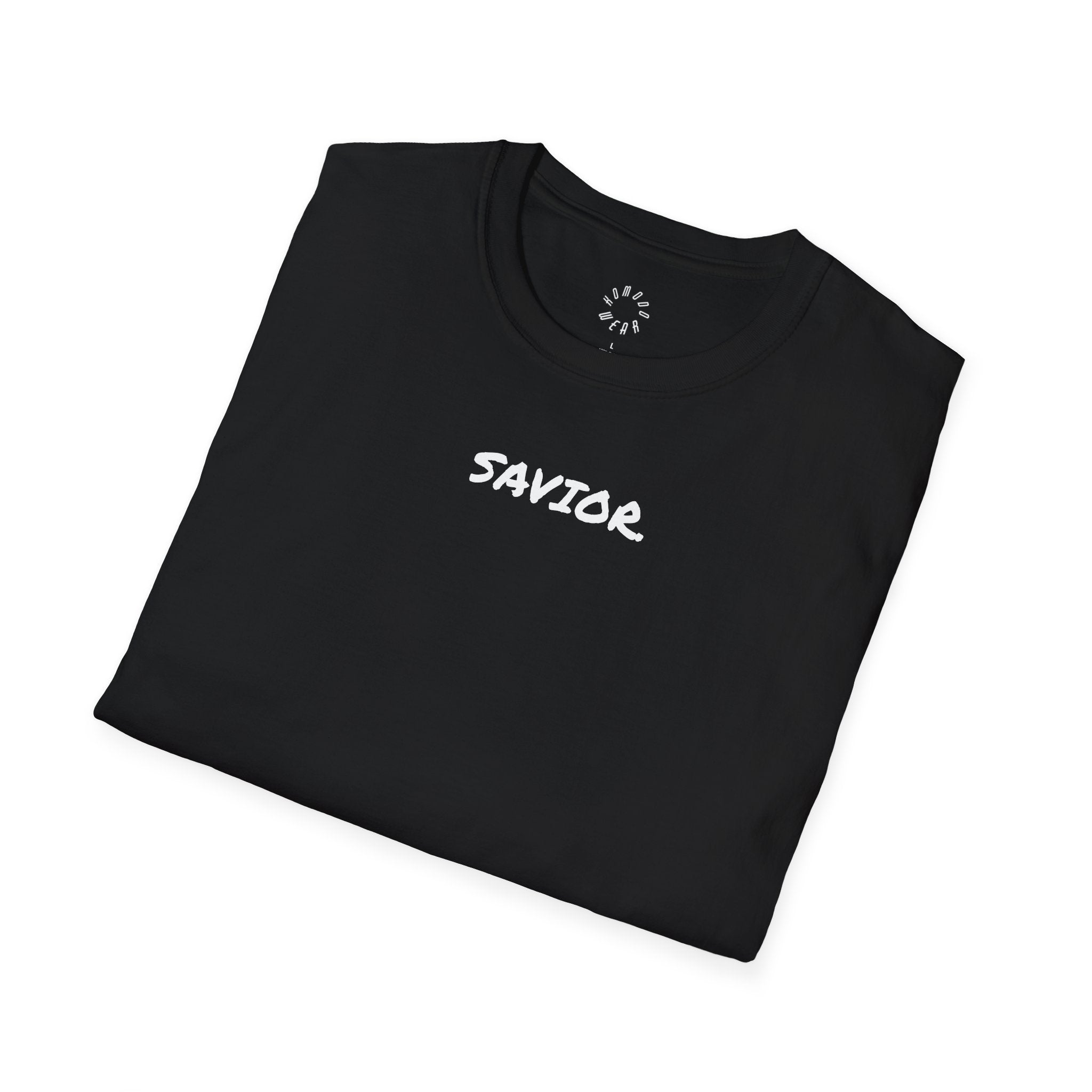 KOMODO 'SAVIOR' TEE IN BLACK