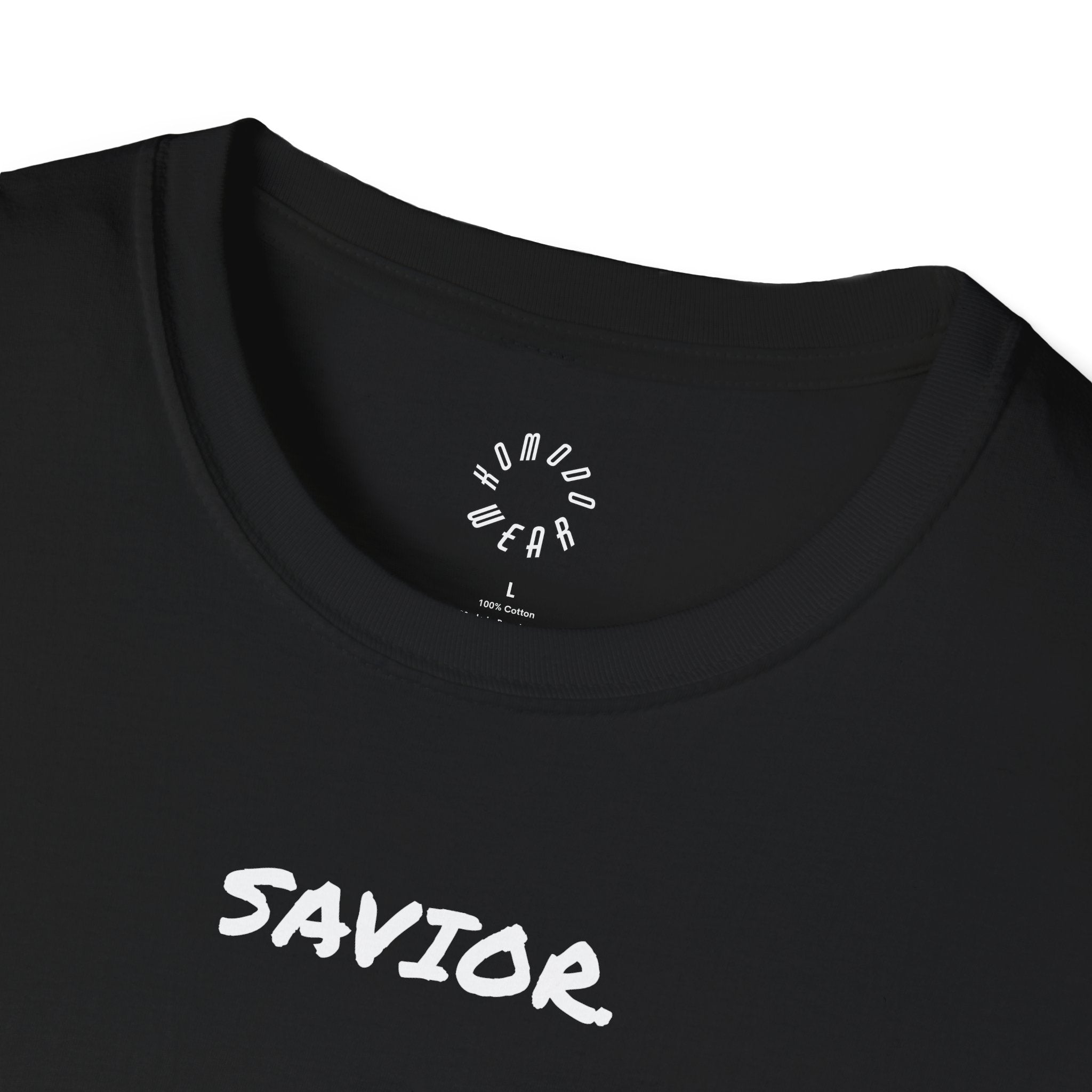 KOMODO 'SAVIOR' TEE IN BLACK