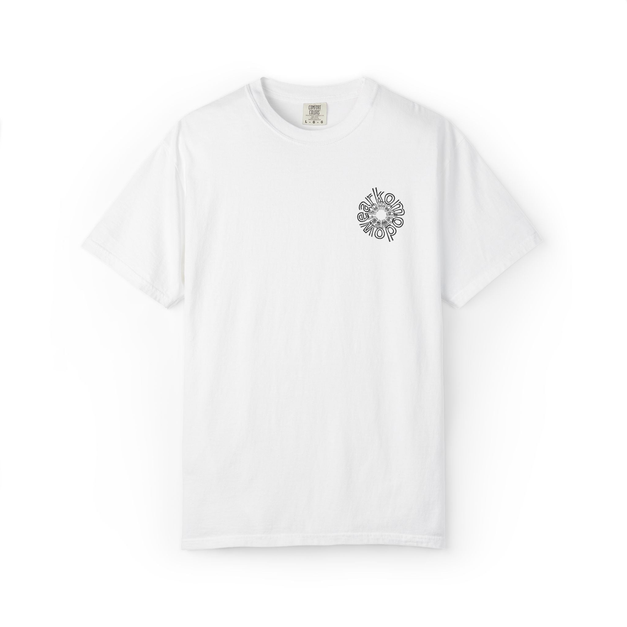 KOMODOWEAR 'SWIRL' EMBROIDERED TEE