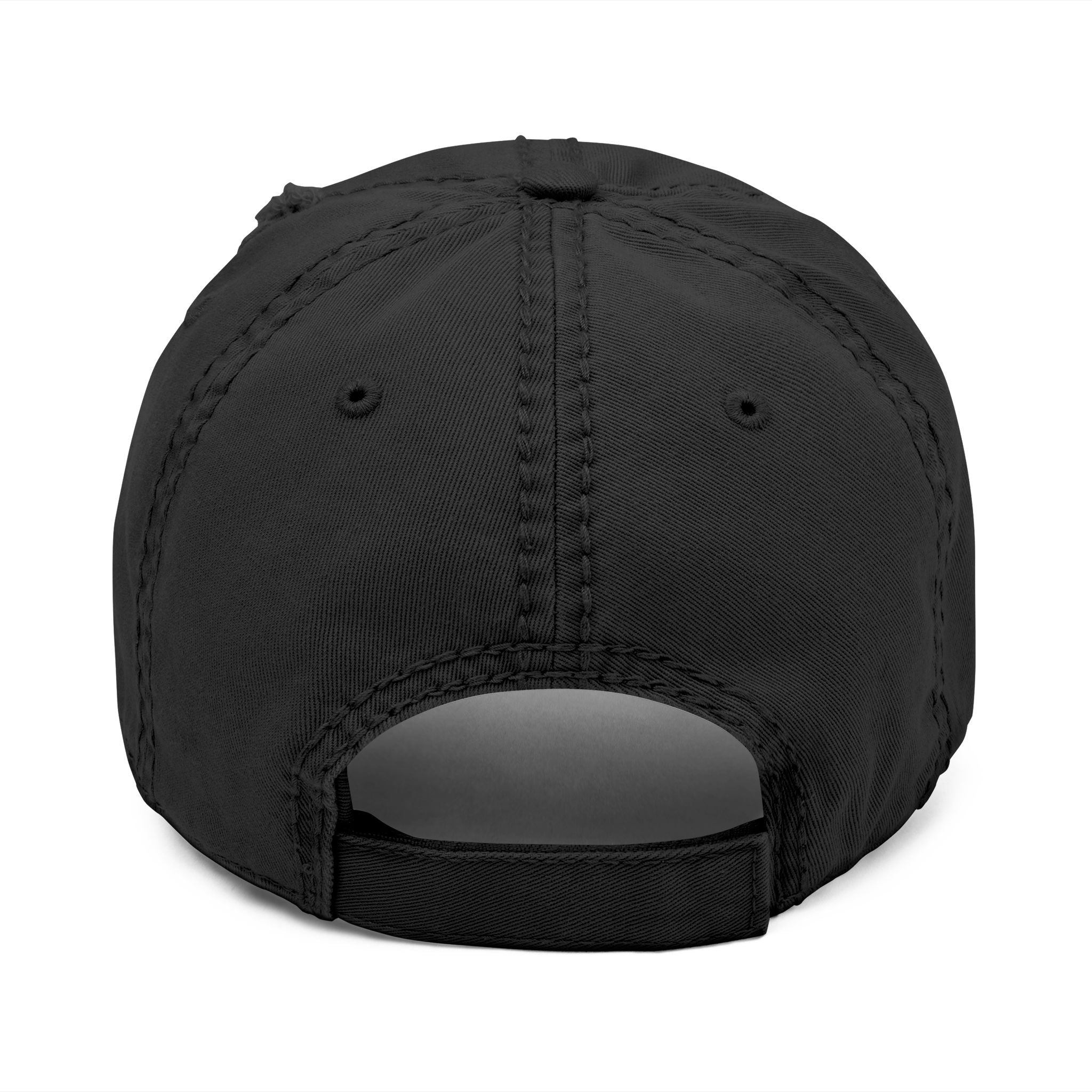 DRAGO EMBROIDERED DISRESSED HAT