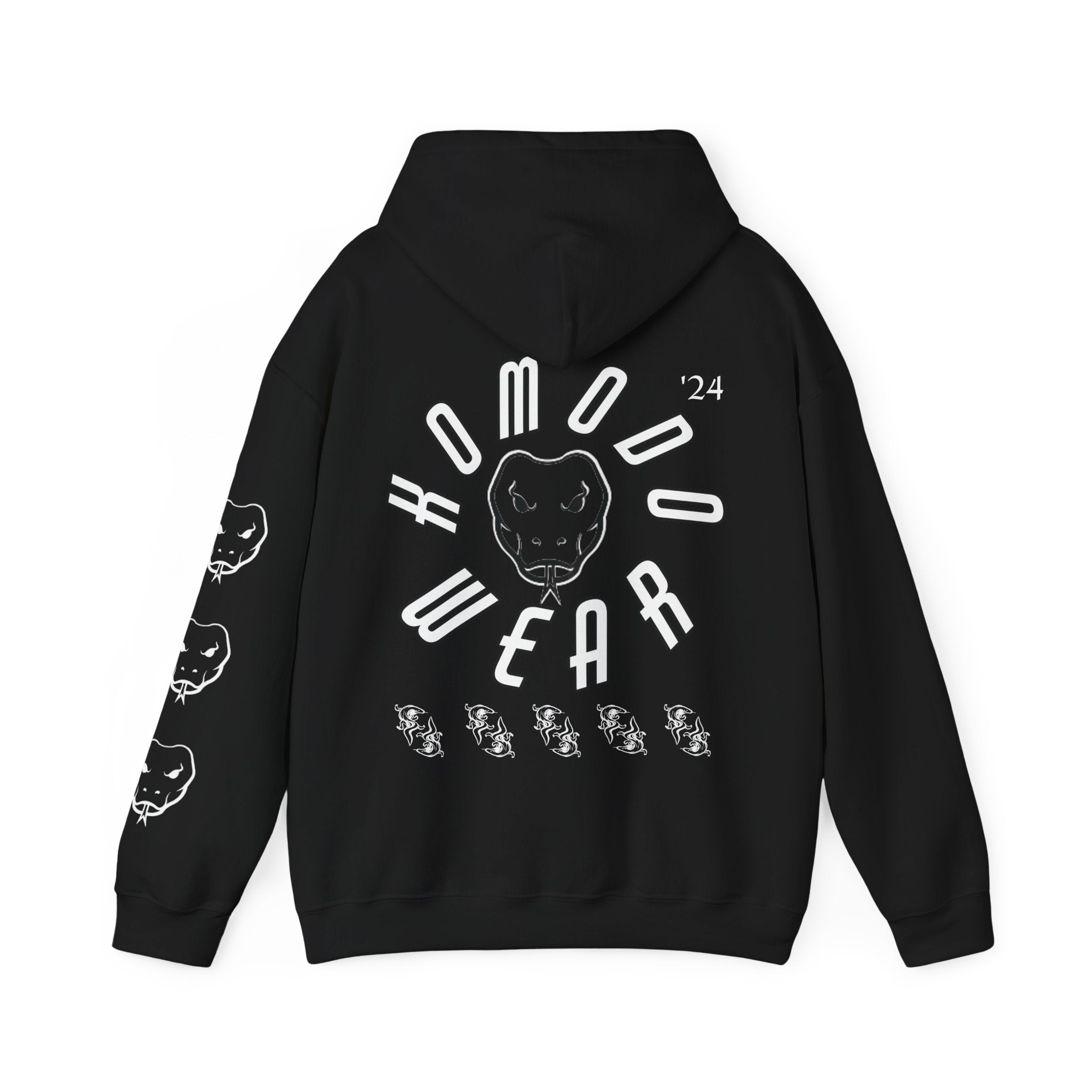 GHOST "FLINTLOCK" HOODLIE IN BLACK