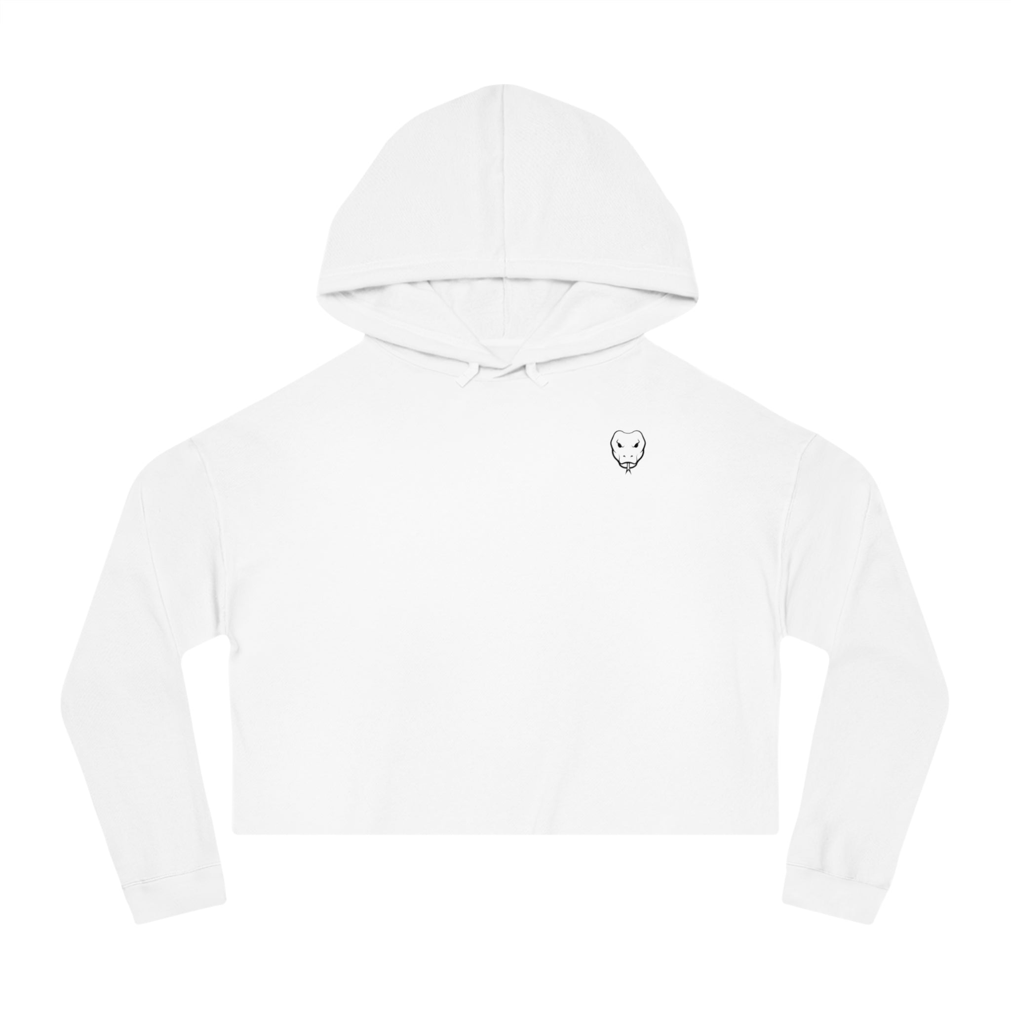 GOLD 'CALL - OUT' CROP HOODIE IN MULTI-COLOR