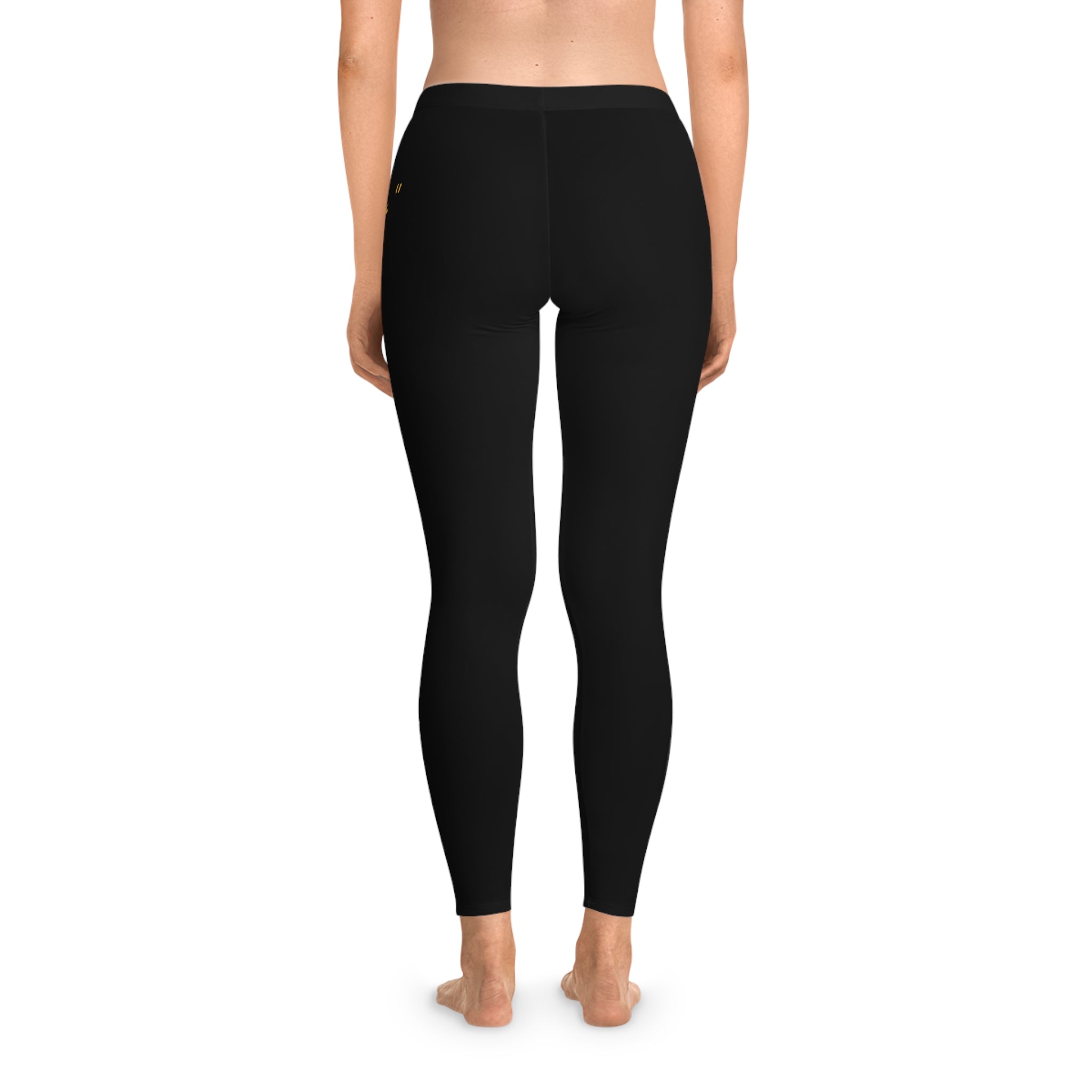 DRAGO GOLD 'BE BETTER' LEGGINGS IN BLACK