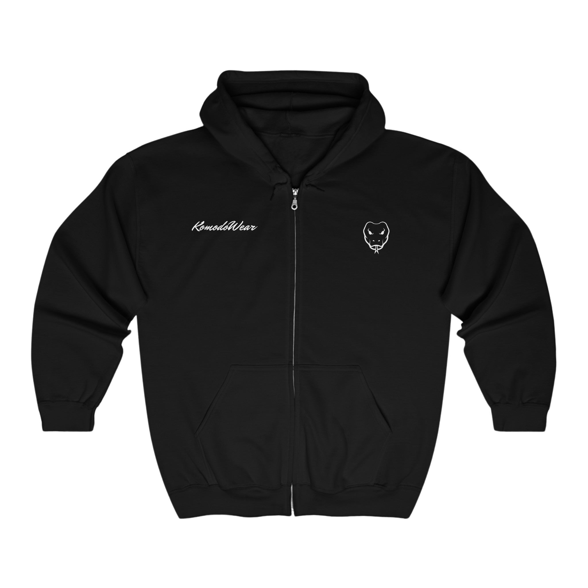 GHOST ZIP UP HOODIE IN G/B/N