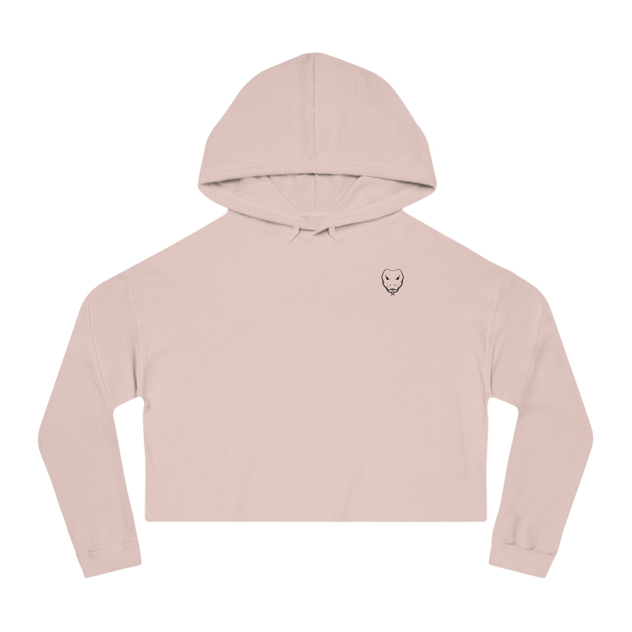 GOLD 'CALL - OUT' CROP HOODIE IN MULTI-COLOR