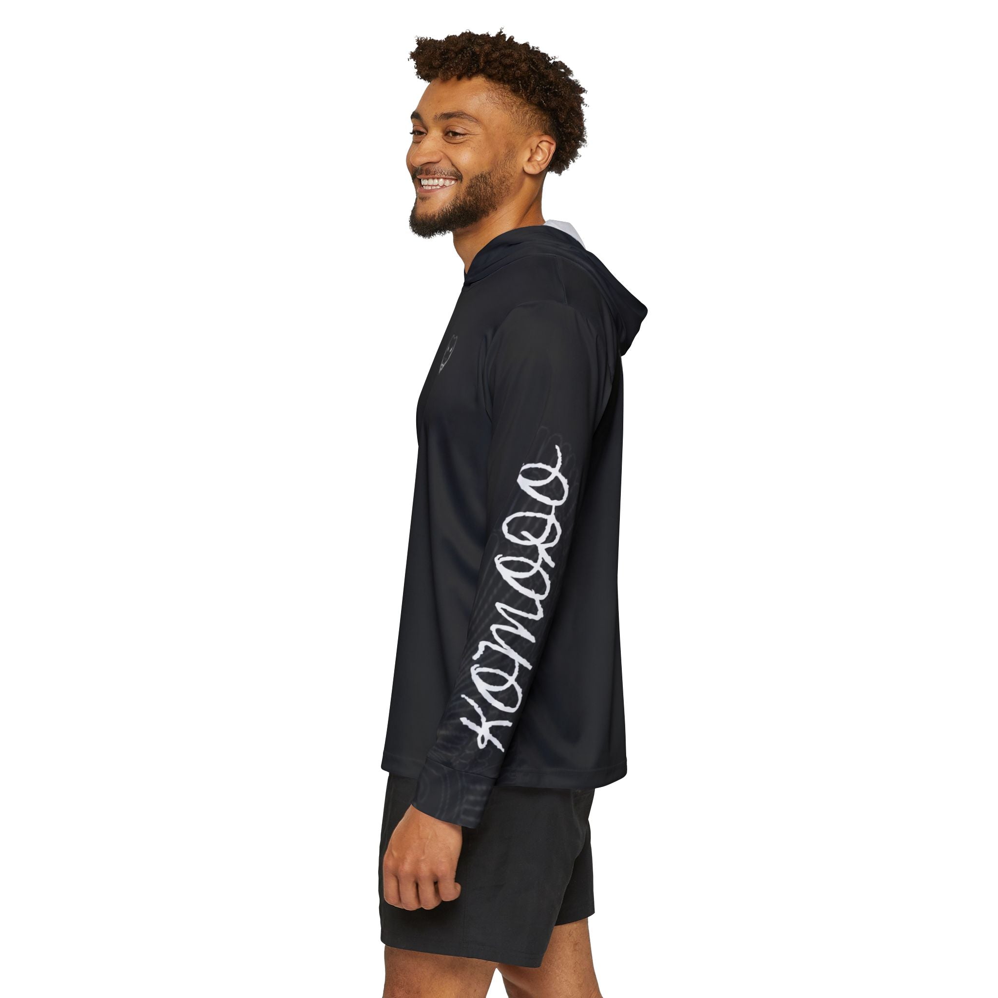 ZORO POLY 'GOOD AND EVIL' HOODIE IN BLACK