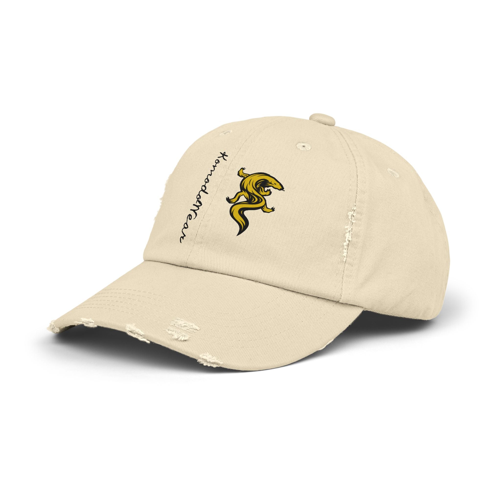 GOLD 'DRAGO' HAT IN B/S/O