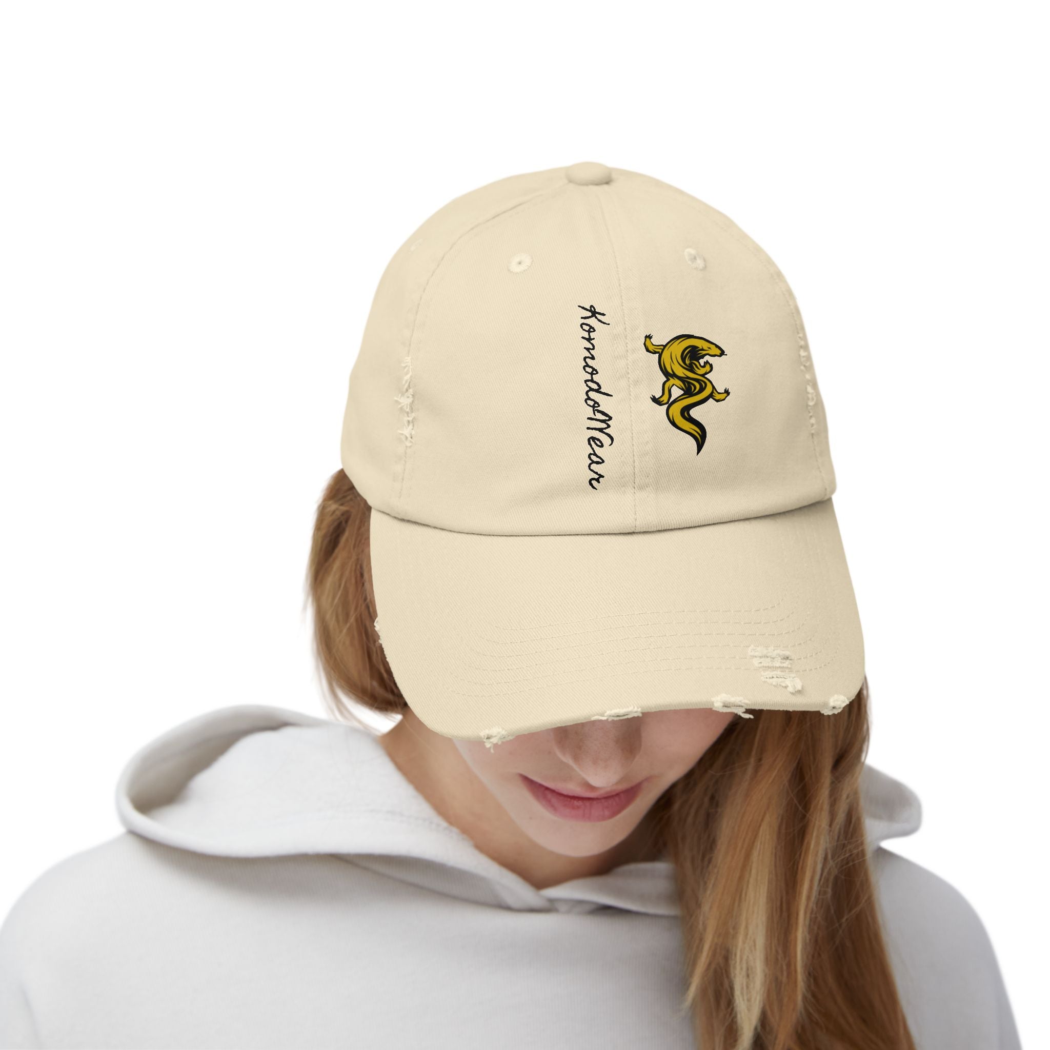 GOLD 'DRAGO' HAT IN B/S/O