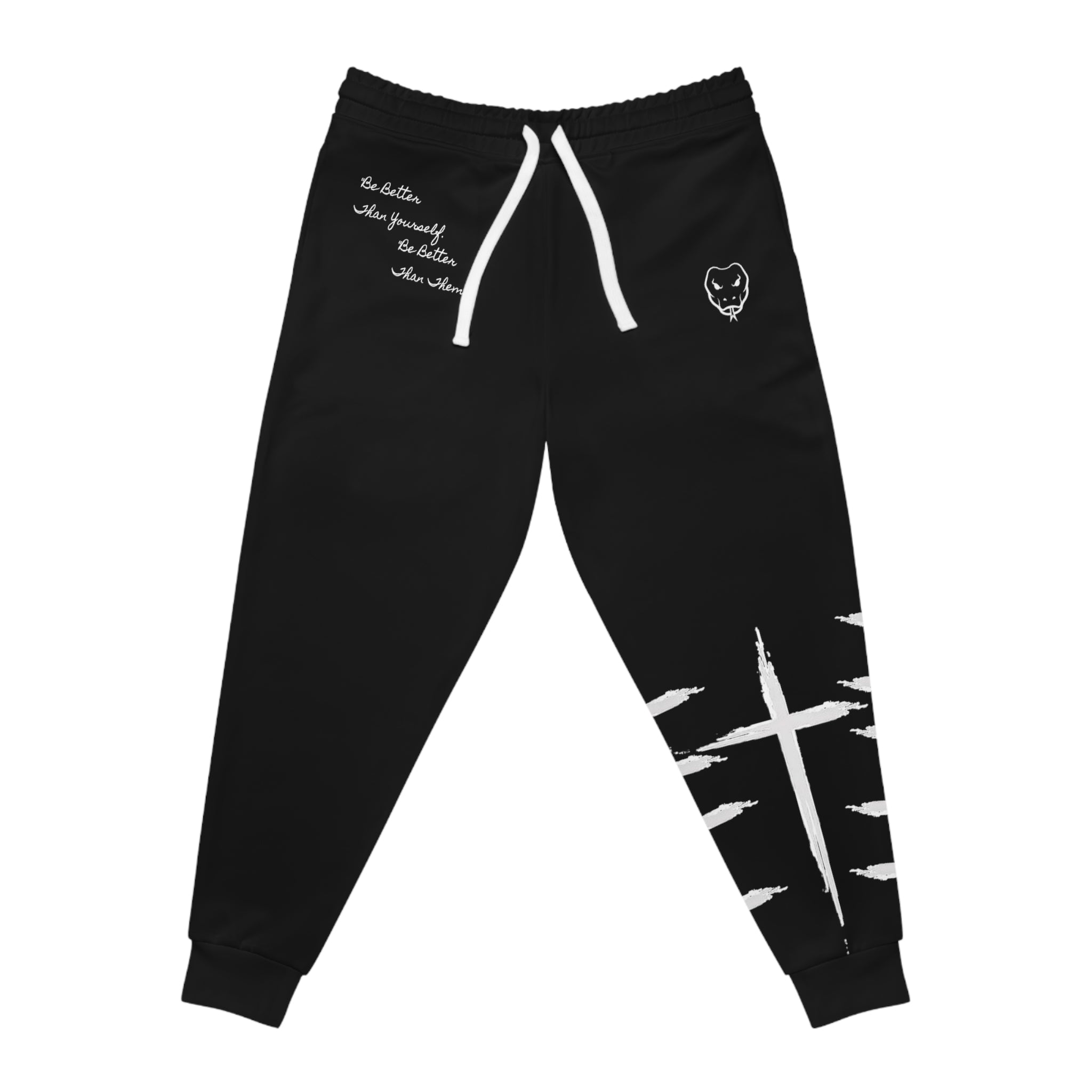 GHOST 'BETTER THAN THEM' JOGGERS IN BLACK