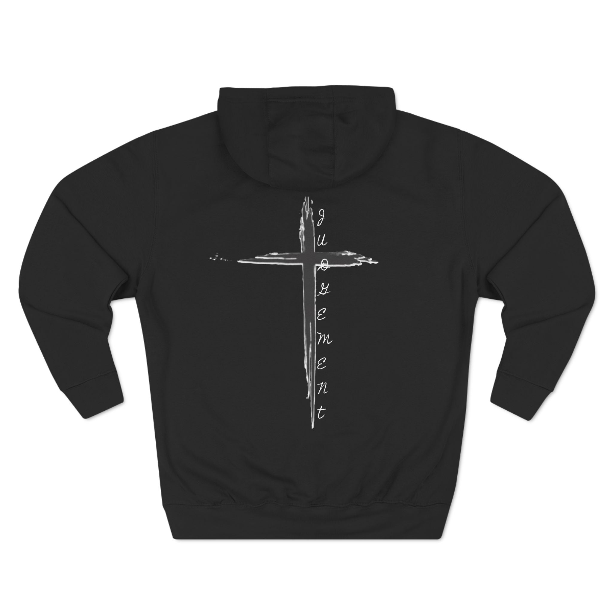 CROSS 'JUDGEMENT' HOODIE IN B/N/P