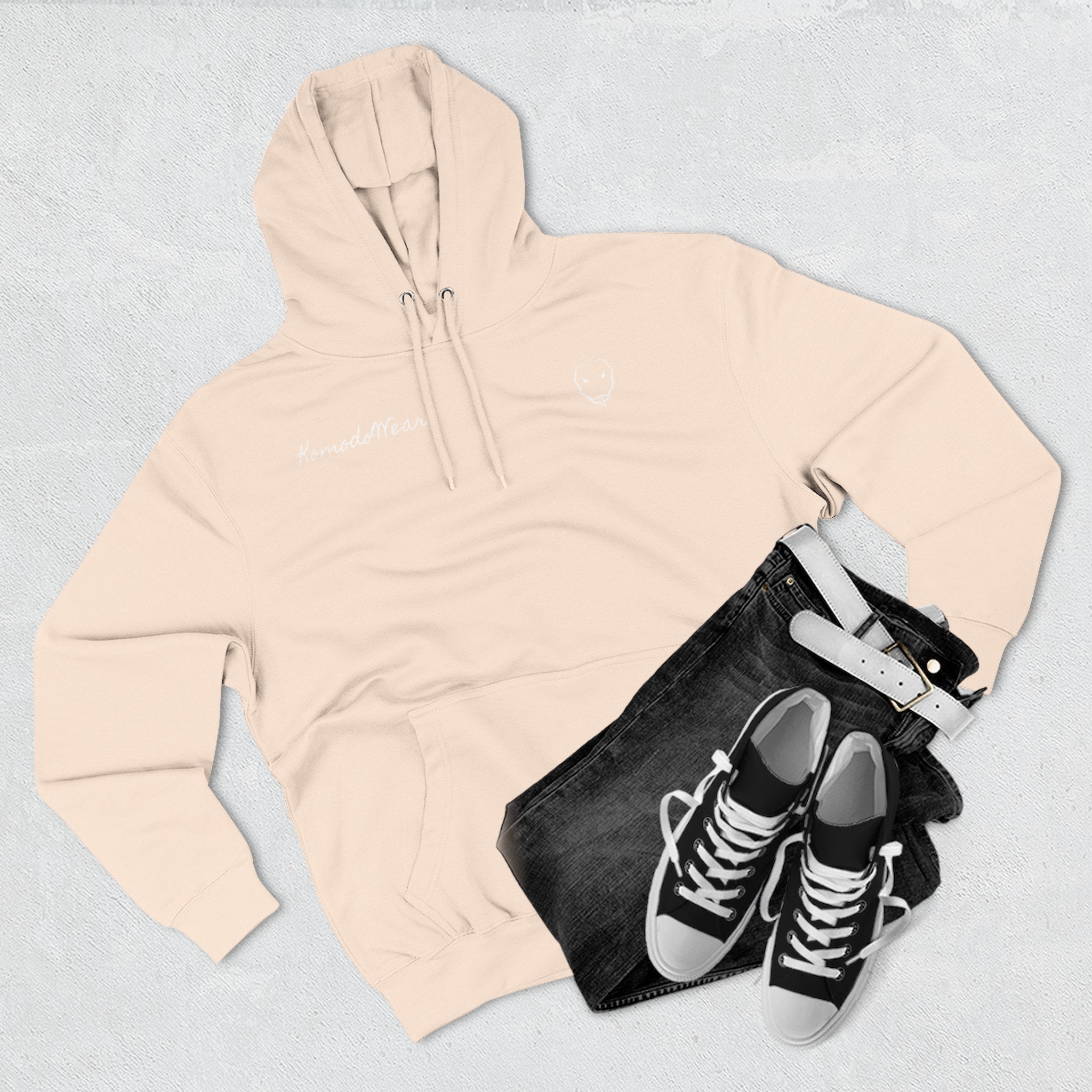 CROSS 'JUDGEMENT' HOODIE IN B/N/P