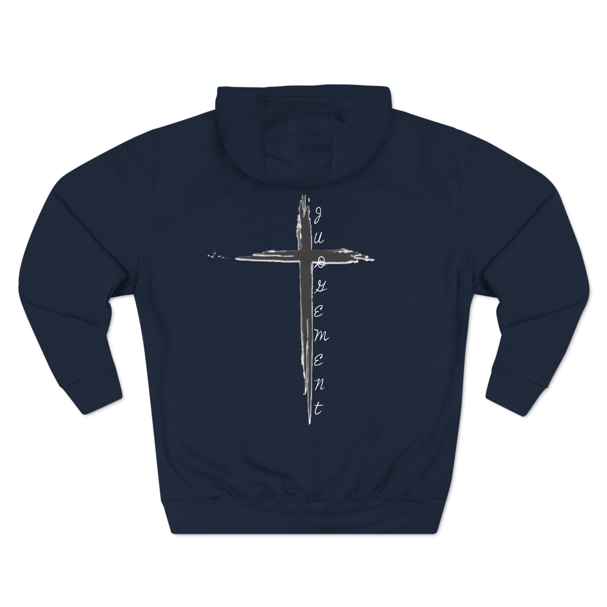 CROSS 'JUDGEMENT' HOODIE IN B/N/P