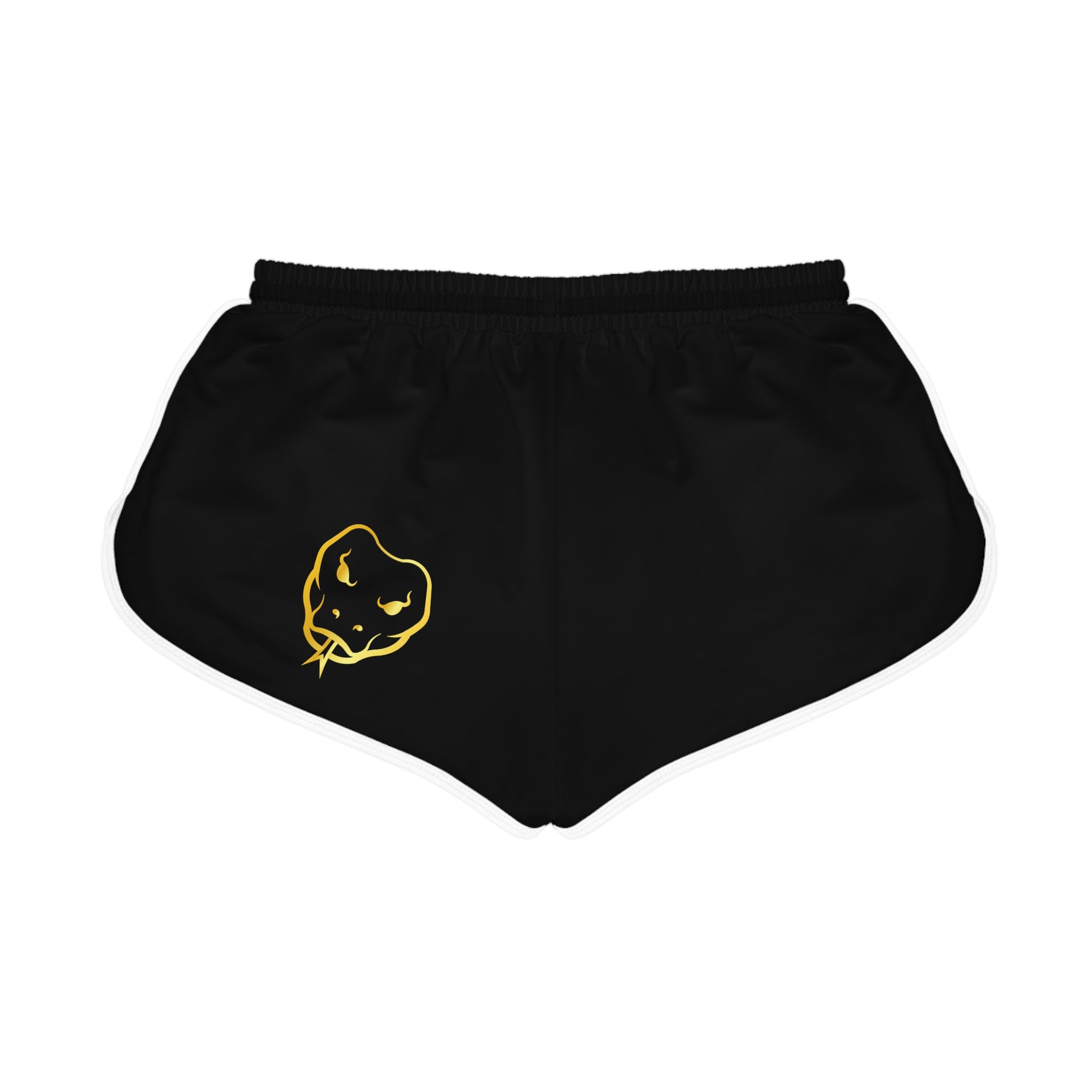 GOLD POLY 'HOOCHIE SHORTS II' IN BLACK